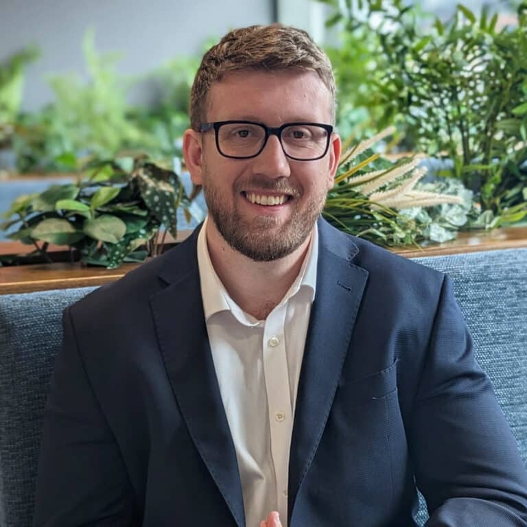 A photograph of Chris Higginson , Chief Financial Officer at CEL Solicitors.