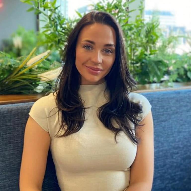 A photograph of Leah Benson, Head of People & Support Operations at CEL Solicitors.