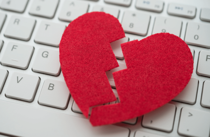 An image depicting Romance Scams, for CEL Solicitors and their fraud and scam recovery service.